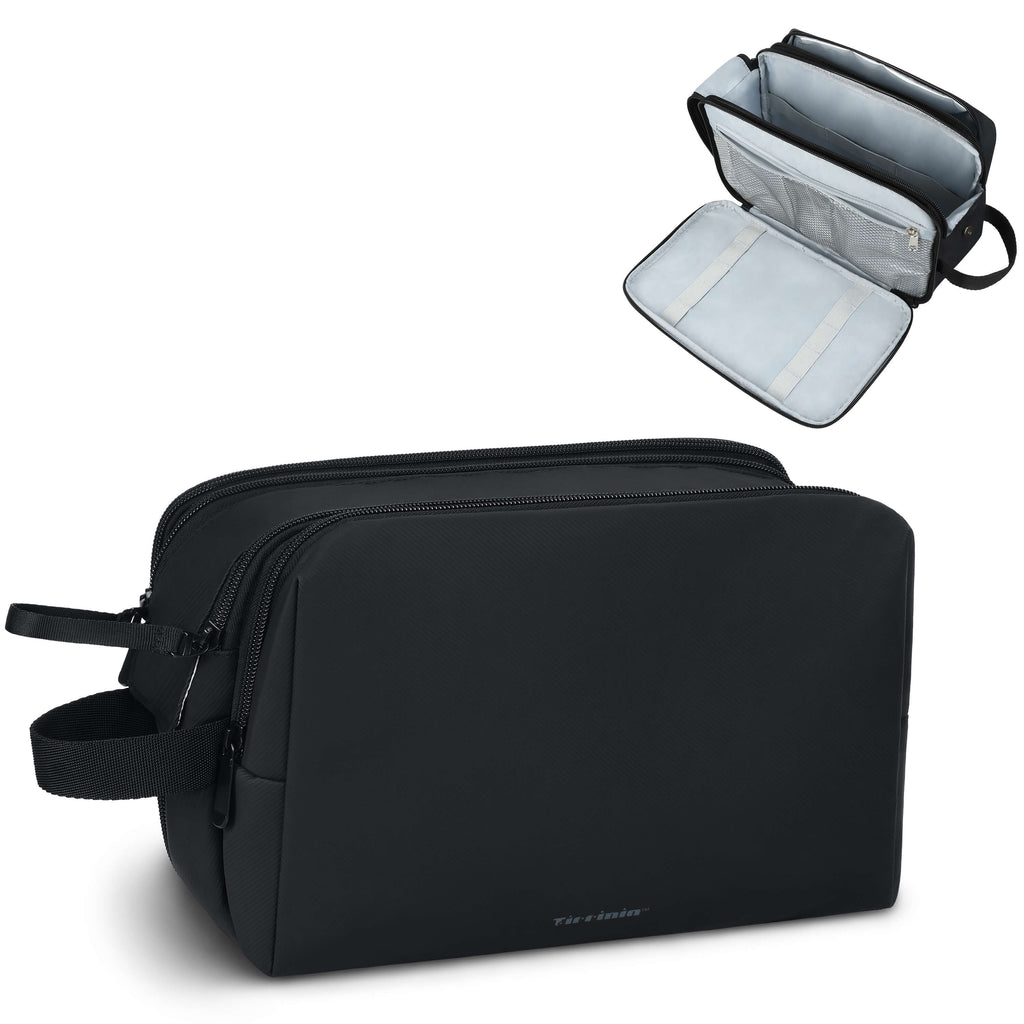 Tirrinia Travel Toiletry Bag – Waterproof Organizer with Dry & Wet Separation - product photo