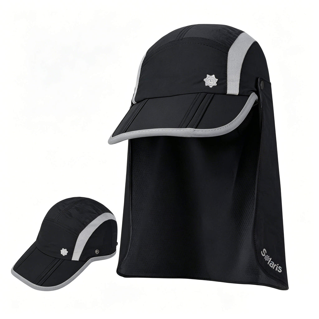 Solaris UPF 50+ Running Cap – Lightweight Foldable Breathable Sports Hat - product photo