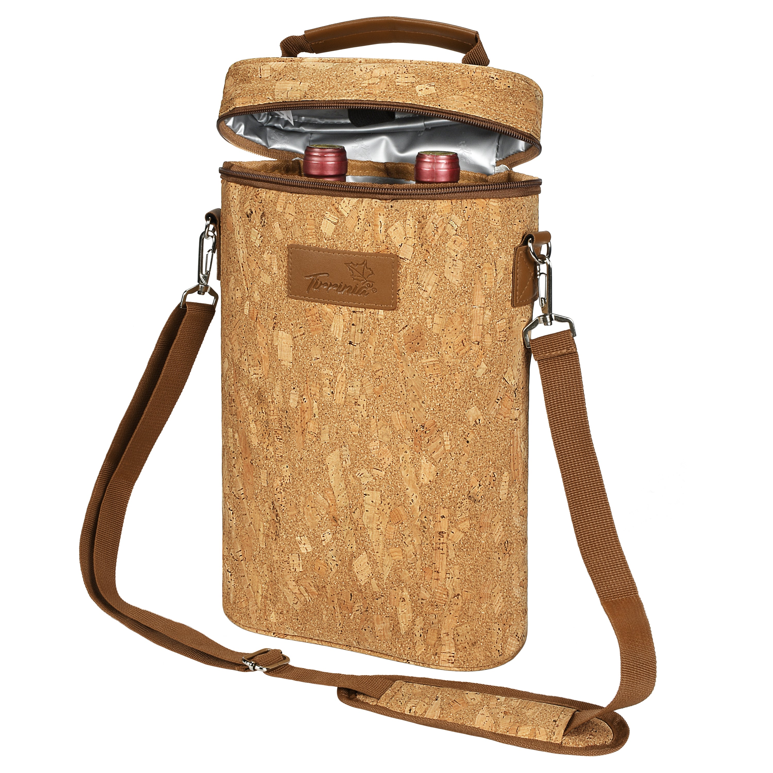 Tirrinia 2 Bottle Personalized Wine Gift Bag