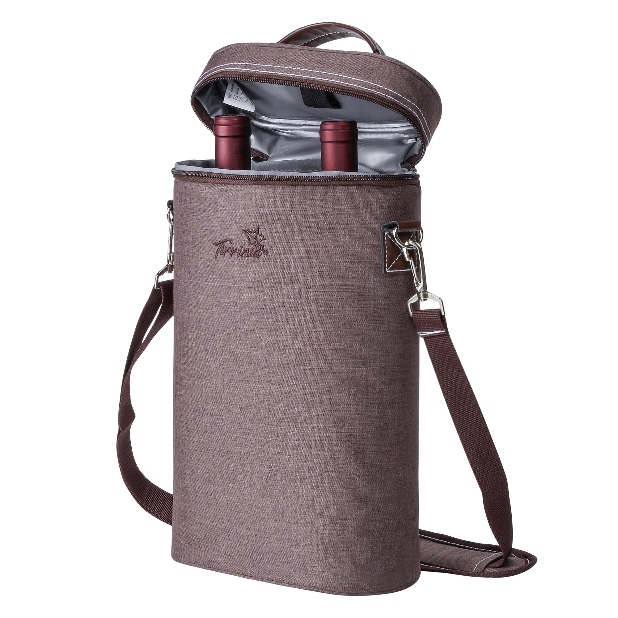 Tirrinia 2 Bottle Personalized Wine Gift Bag