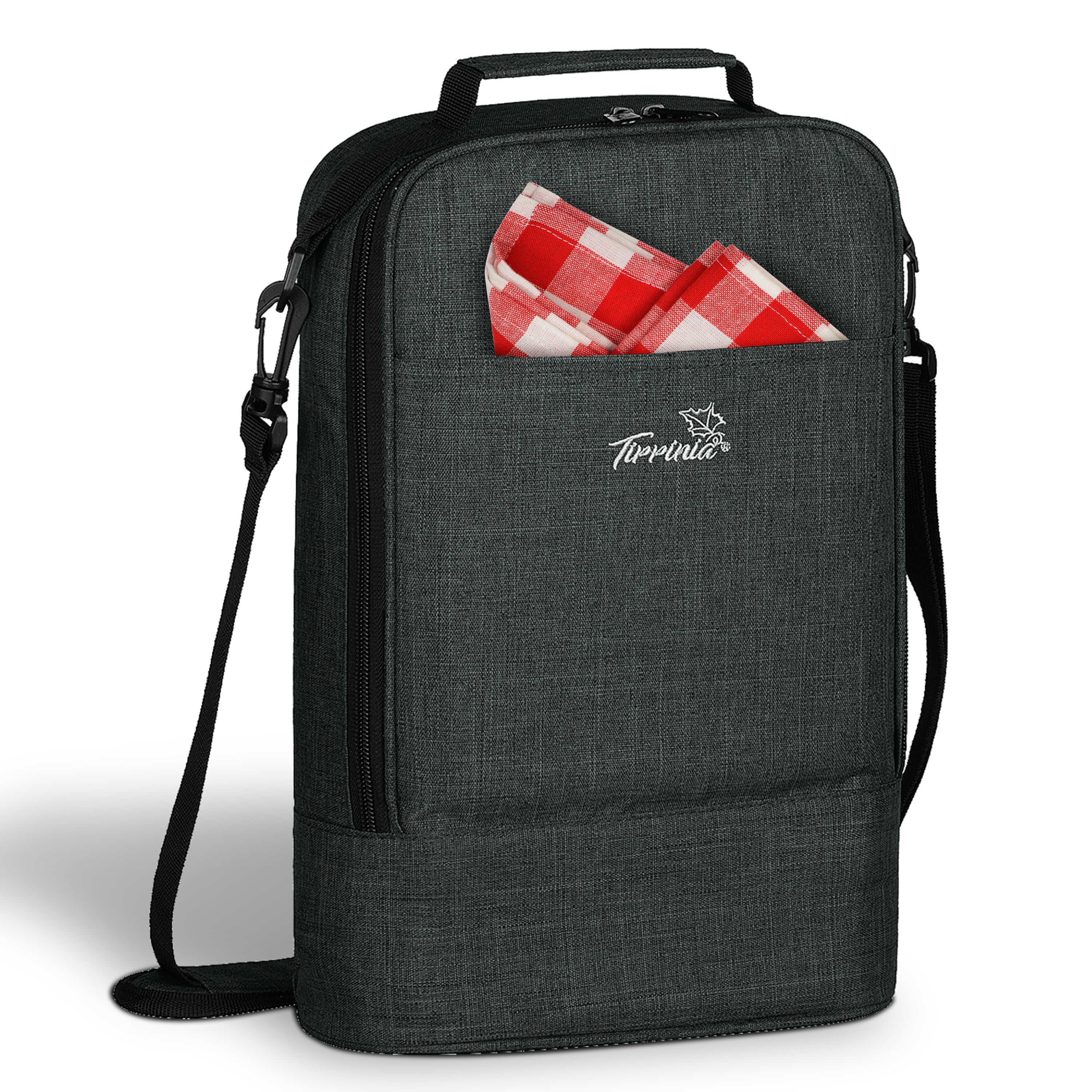 Tirrinia 2 Bottle Wine Cooler Bag For Park