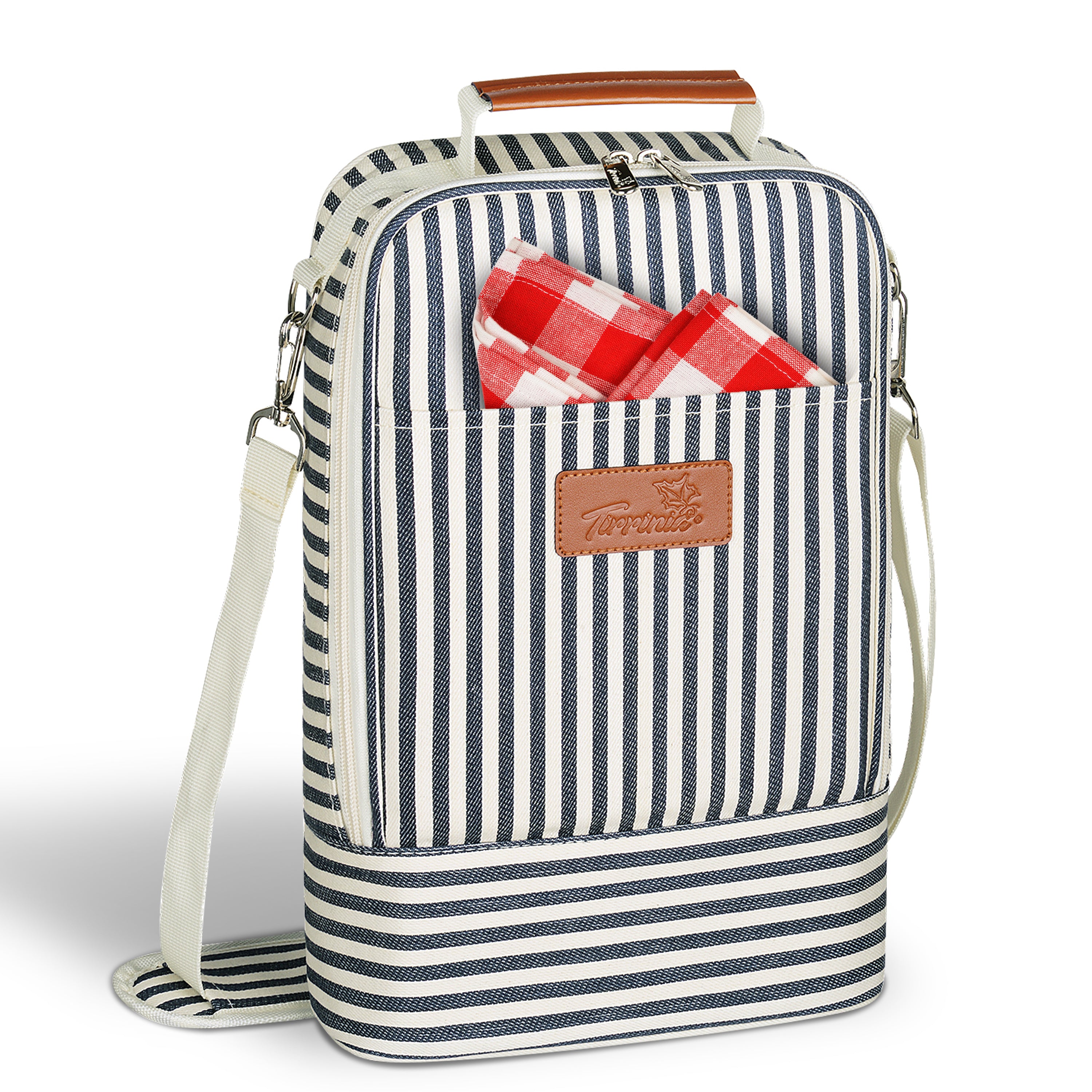 Tirrinia 2 Bottle Wine Cooler Bag For Park