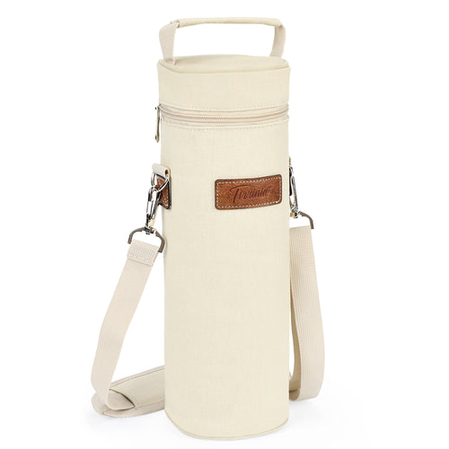 Tirrinia Single Portable Wine Tote Bag for BYOB Restaurants
