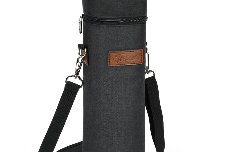 Tirrinia Single Portable Wine Tote Bag for BYOB Restaurants
