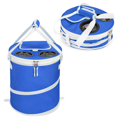 Tirrinia Collapsible Pop-Up Cylinder Cooler Bag