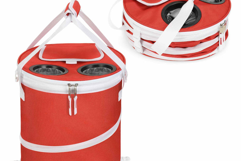 Tirrinia Collapsible Pop-Up Cylinder Cooler Bag -  product photo