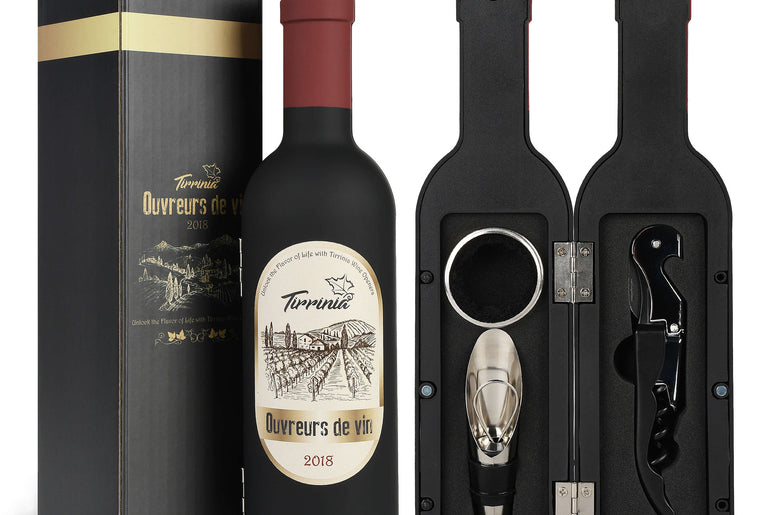 Tirrinia Wine Opener Gift Set, Wine Corkscrew Opener Raffle Gift for game winners adults,bridal shower prizes,Wine Opener Kit