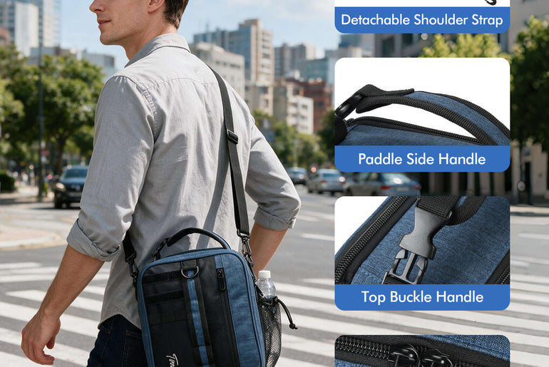 Tirrinia Expanded Insulated Cooler — 6.5L to 9.5L, Leakproof, 4 Ways to Carry