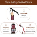 Tirrinia Wine Opener Gift Set, Wine Corkscrew Opener Raffle Gift for game winners adults,bridal shower prizes,Wine Opener Kit