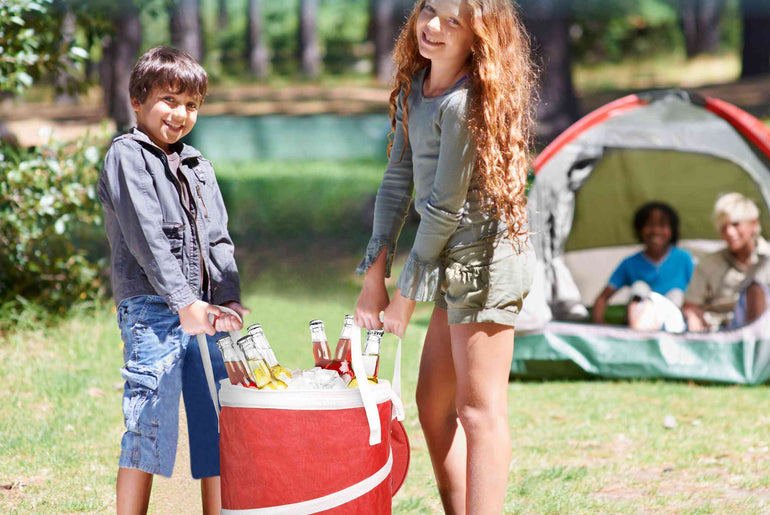 Tirrinia Collapsible Pop-Up Cylinder Cooler Bag product image 8