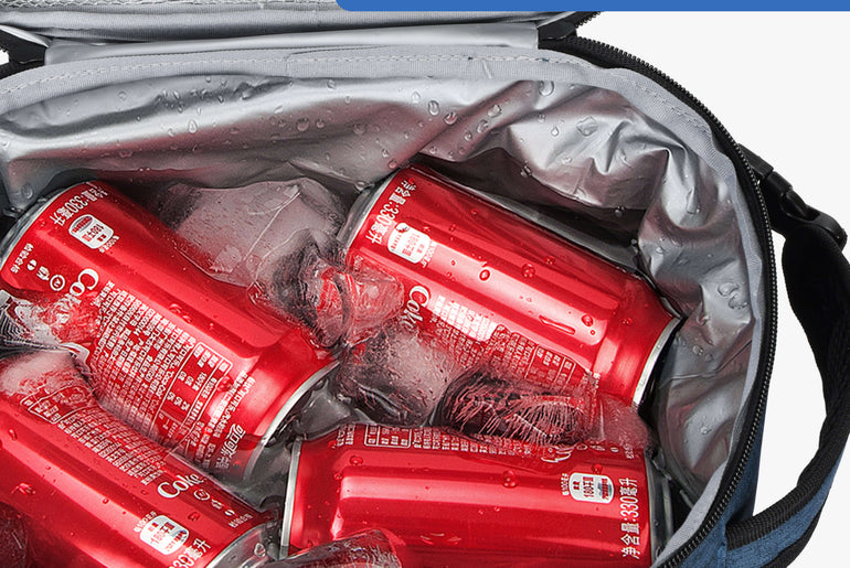 Tirrinia Expanded Insulated Cooler — 6.5L to 9.5L, Leakproof, 4 Ways to Carry