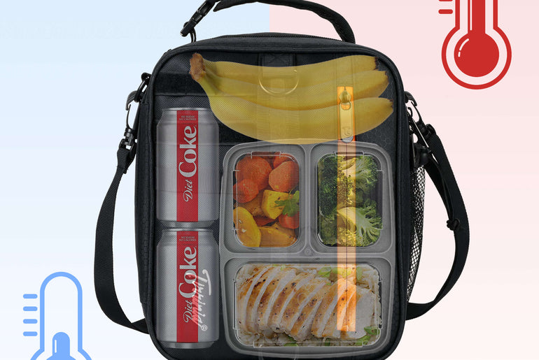 Tirrinia Expanded Insulated Cooler — 6.5L to 9.5L, Leakproof, 4 Ways to Carry