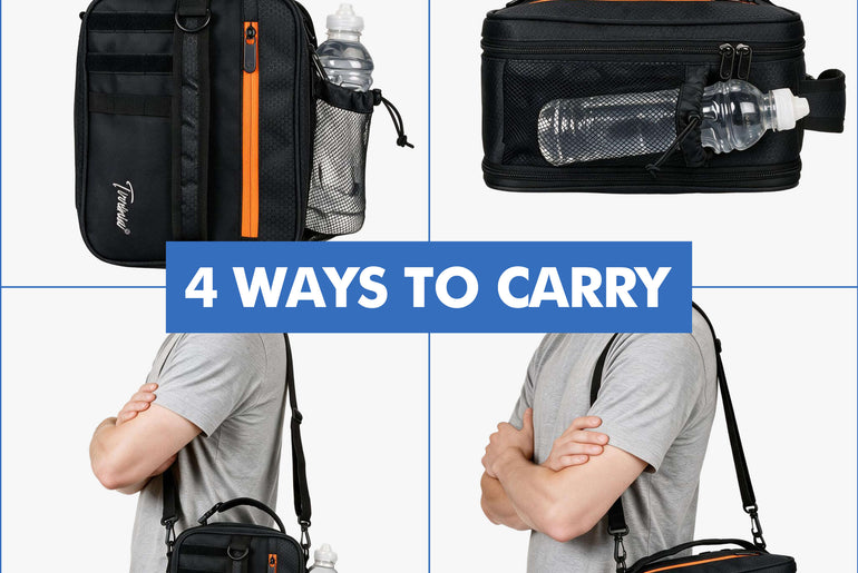 Tirrinia Expanded Insulated Cooler — 6.5L to 9.5L, Leakproof, 4 Ways to Carry