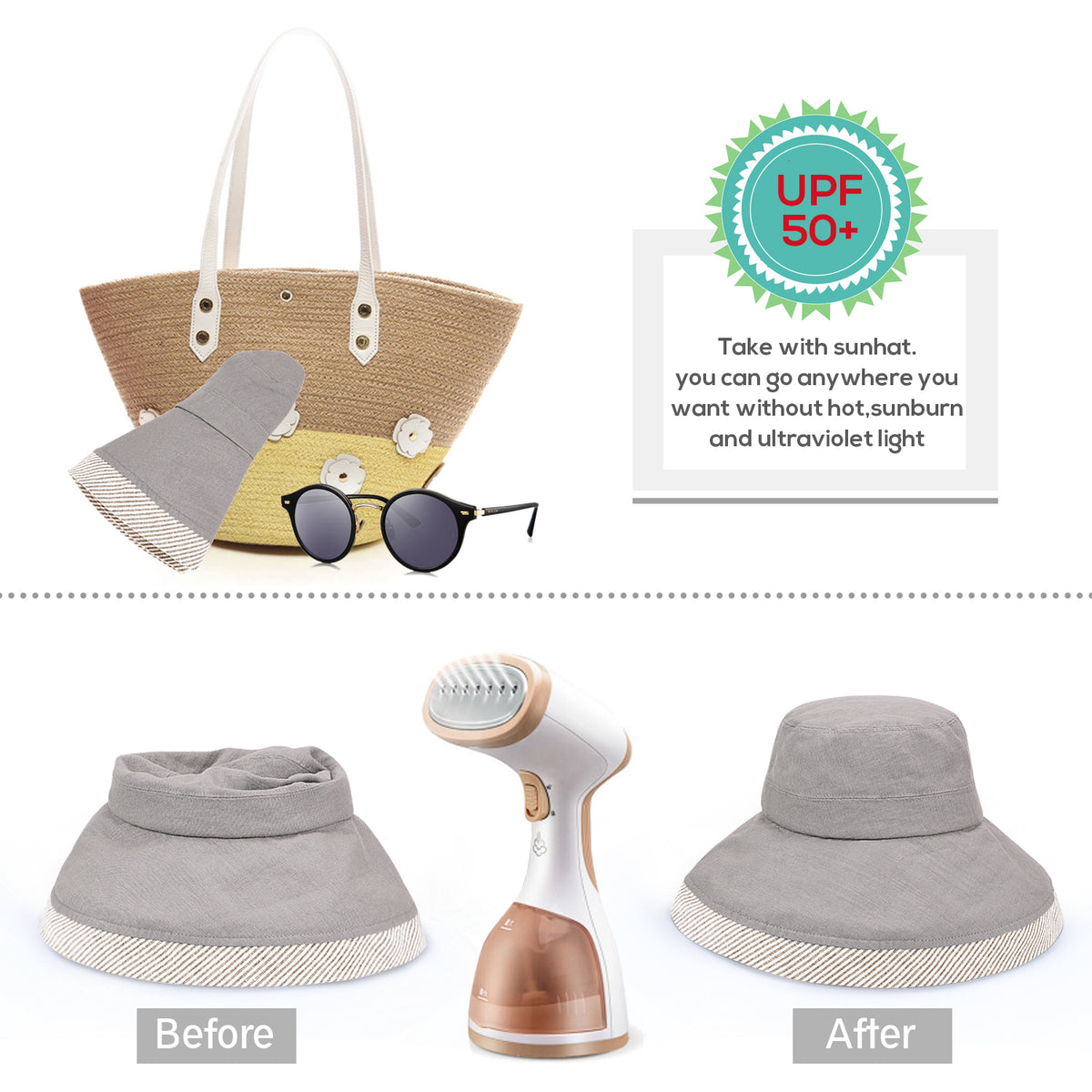 Tirrinia Bucket Hats detail view