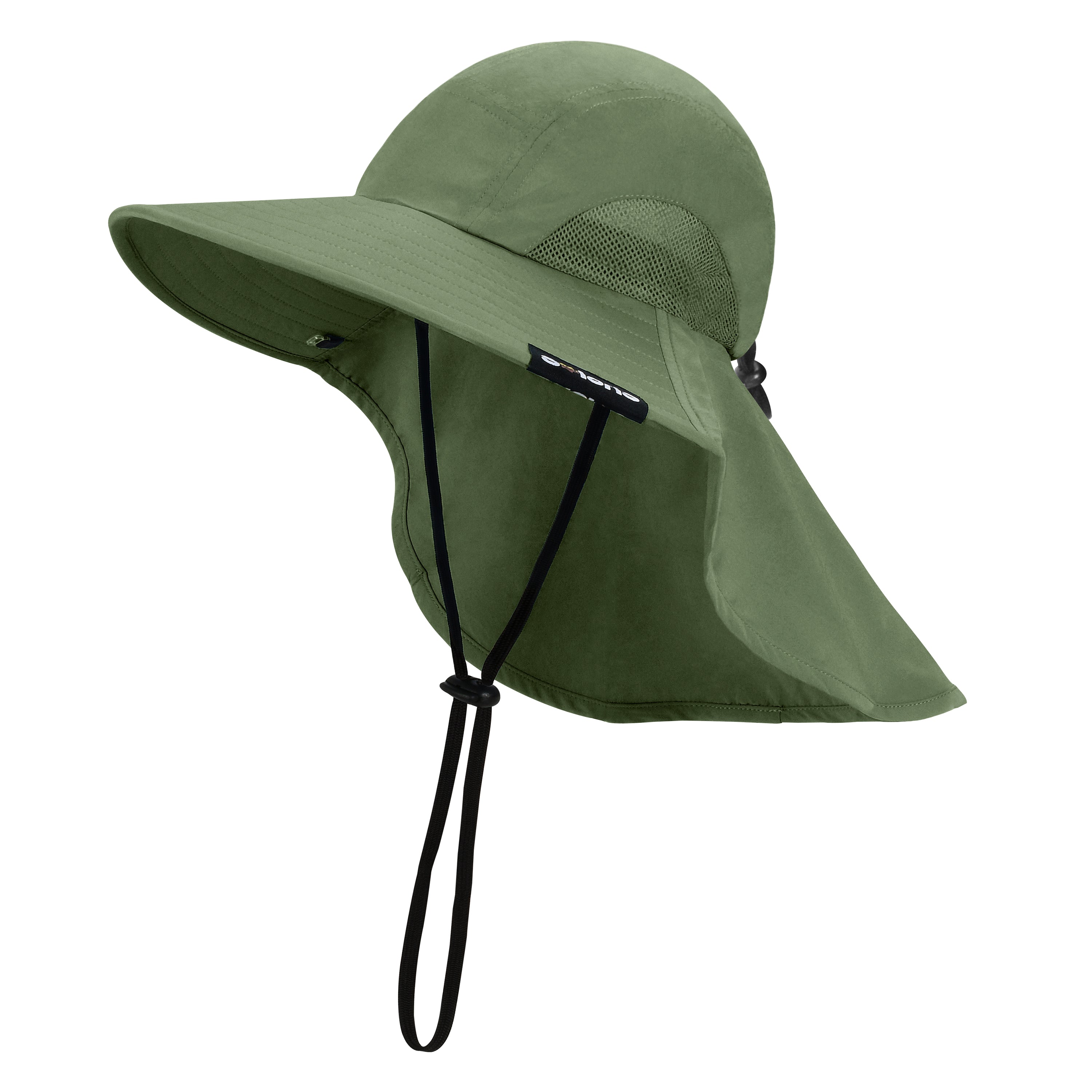 Solaris Unisex Outdoor Sun Protection Fishing Cap with Neck Flap