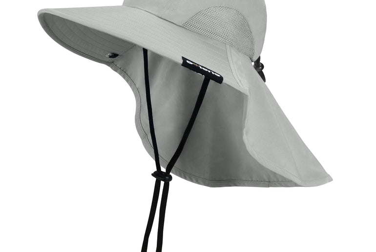 Solaris Unisex Outdoor Sun Protection Fishing Cap with Neck Flap Wide Brim Mesh Hat for Travel Camping Hiking Hunting front v