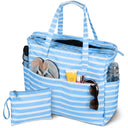 Tirrinia Extra Large Beach Tote Bag – Waterproof Travel Tote with Wet & Dry Separation -  product photo