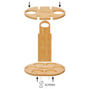 Tirrinia Bamboo Wine Bottle Holder with Corkscrew product image 8