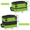 Tirrinia Expandable Insulated Lunch Cooler Bag Patchwork Color size chart