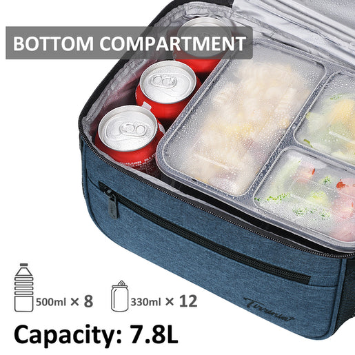 Tirrinia Extra Large Adult Insulated Lunch Bag