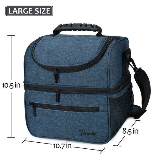 Tirrinia Extra Large Adult Insulated Lunch Bag
