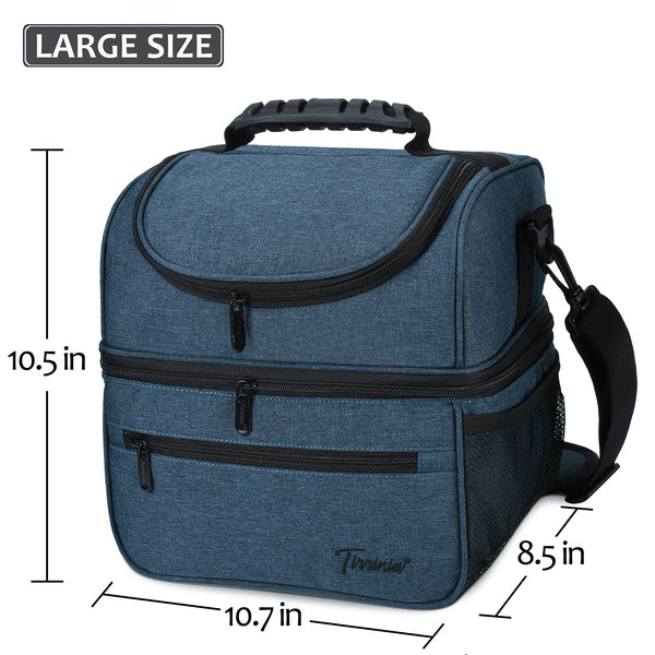 Tirrinia Extra Large Adult Insulated Lunch Bag