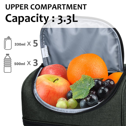 Tirrinia Extra Large Adult Insulated Lunch Bag