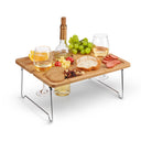Tirrinia Folding Wooden Picnic Table for Outdoor side view