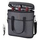 Tirrinia 3 Bottle Insulated Wine Tote Bag with Corkscrew side view