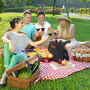Tirrinia 4 Bottle Wine Cooler Tote Bag for Wine Travel product image 5