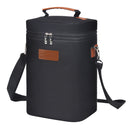 Tirrinia 4 Bottle Wine Cooler Tote Bag for Wine Travel front view