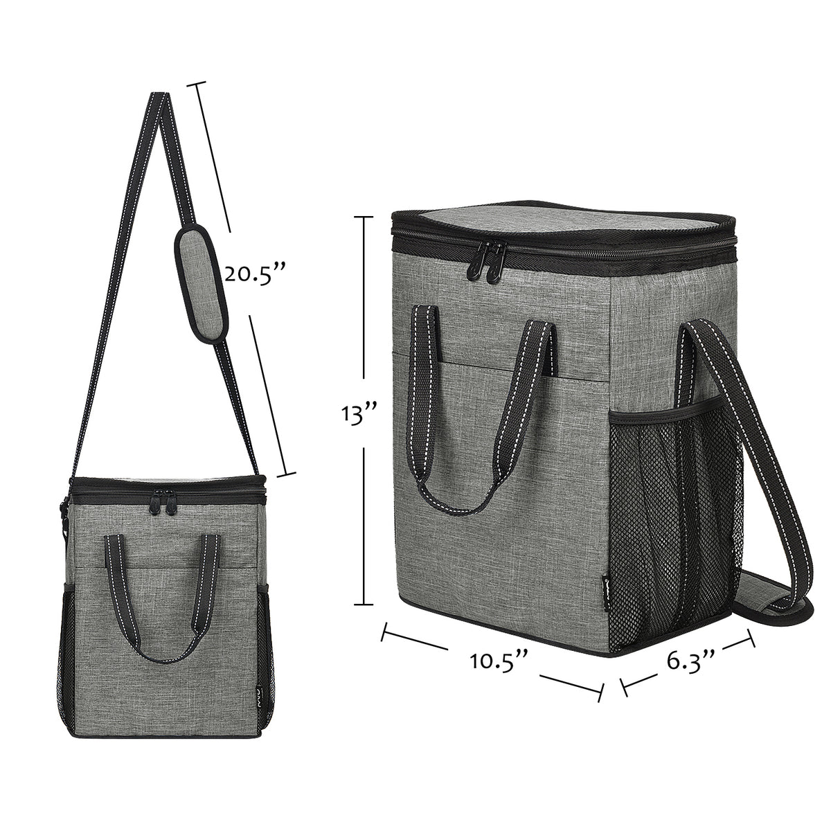 Kato by Tirrinia 6 Bottle Wine Cooler Bag for Wine Tasting