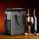 Kato by Tirrinia 6 Bottle Wine Cooler Bag for Wine Tasting