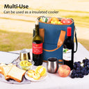 Tirrinia 6 Bottle Wine Purse Cooler for Wine Travel product image 6