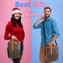 Tirrinia 6 Bottle Wine Purse Cooler for Wine Travel product image 10