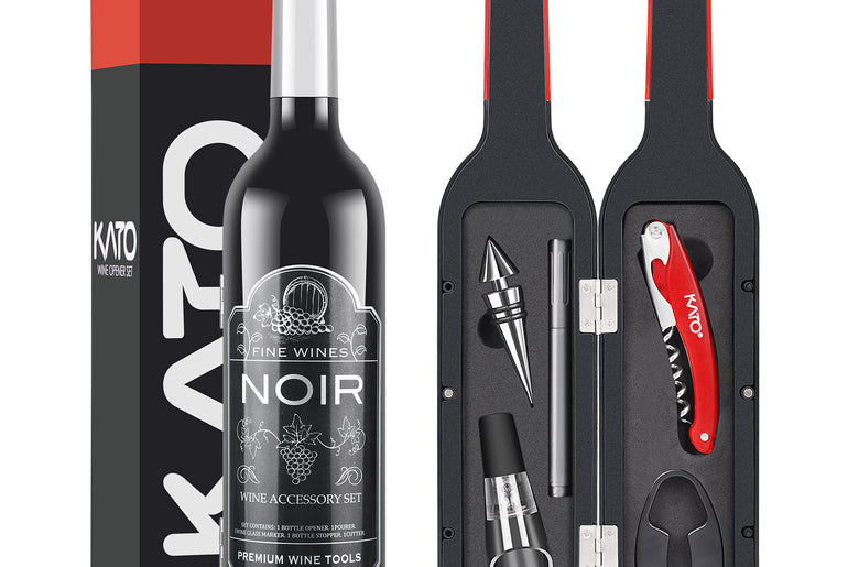 Tirrinia 5-Piece Wine Opener Gift Set – Elegant Wine Accessories Gift Box - Kitchenware -> Bar & Wine Utensils -> Bar Sets pr