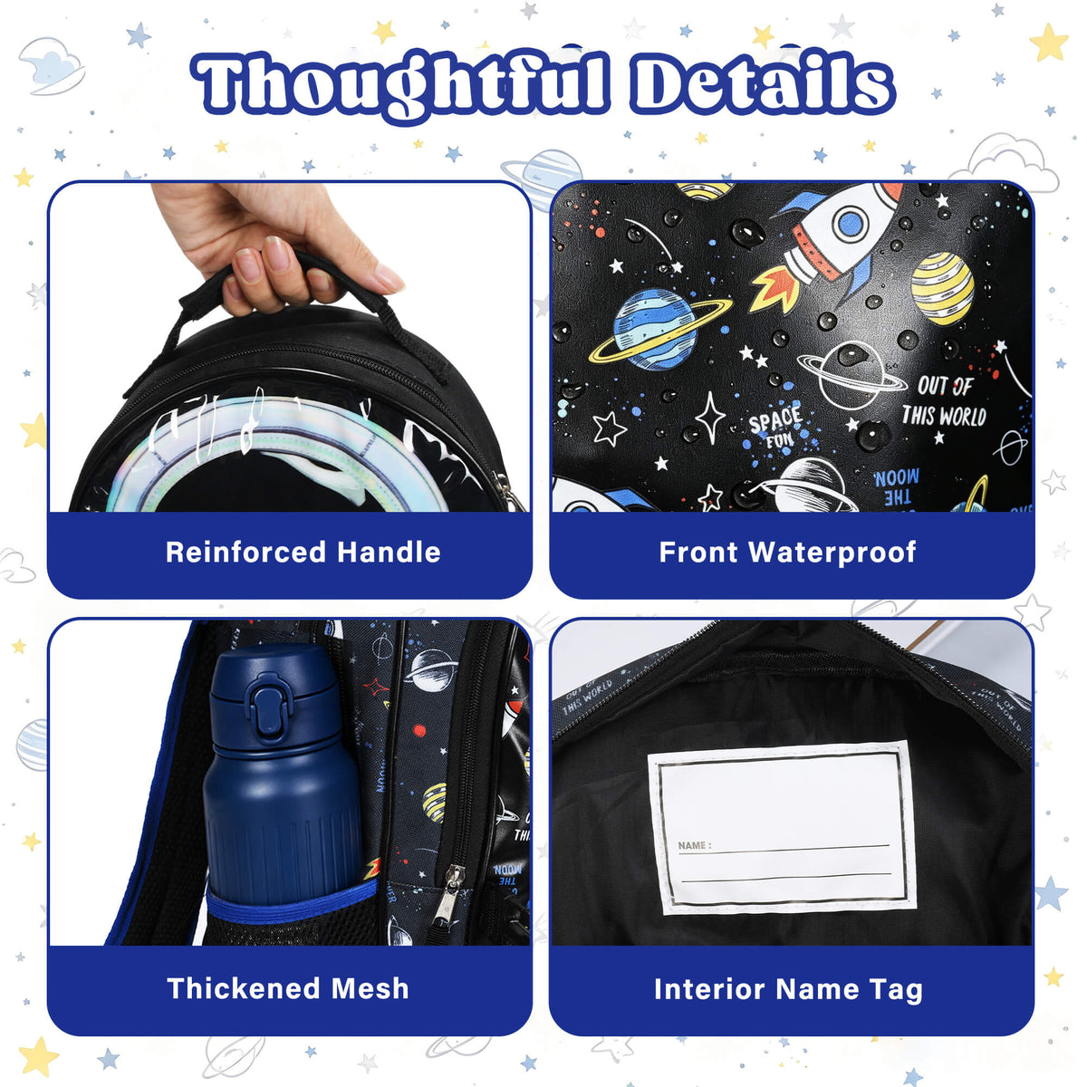 Solaris Kids Backpack Set – Built for School, Designed for Everyday Adventures