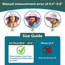 Solaris Unisex Outdoor Sun Protection Fishing Cap with Neck Flap Wide Brim Mesh Hat for Travel Camping Hiking Hunting size ch