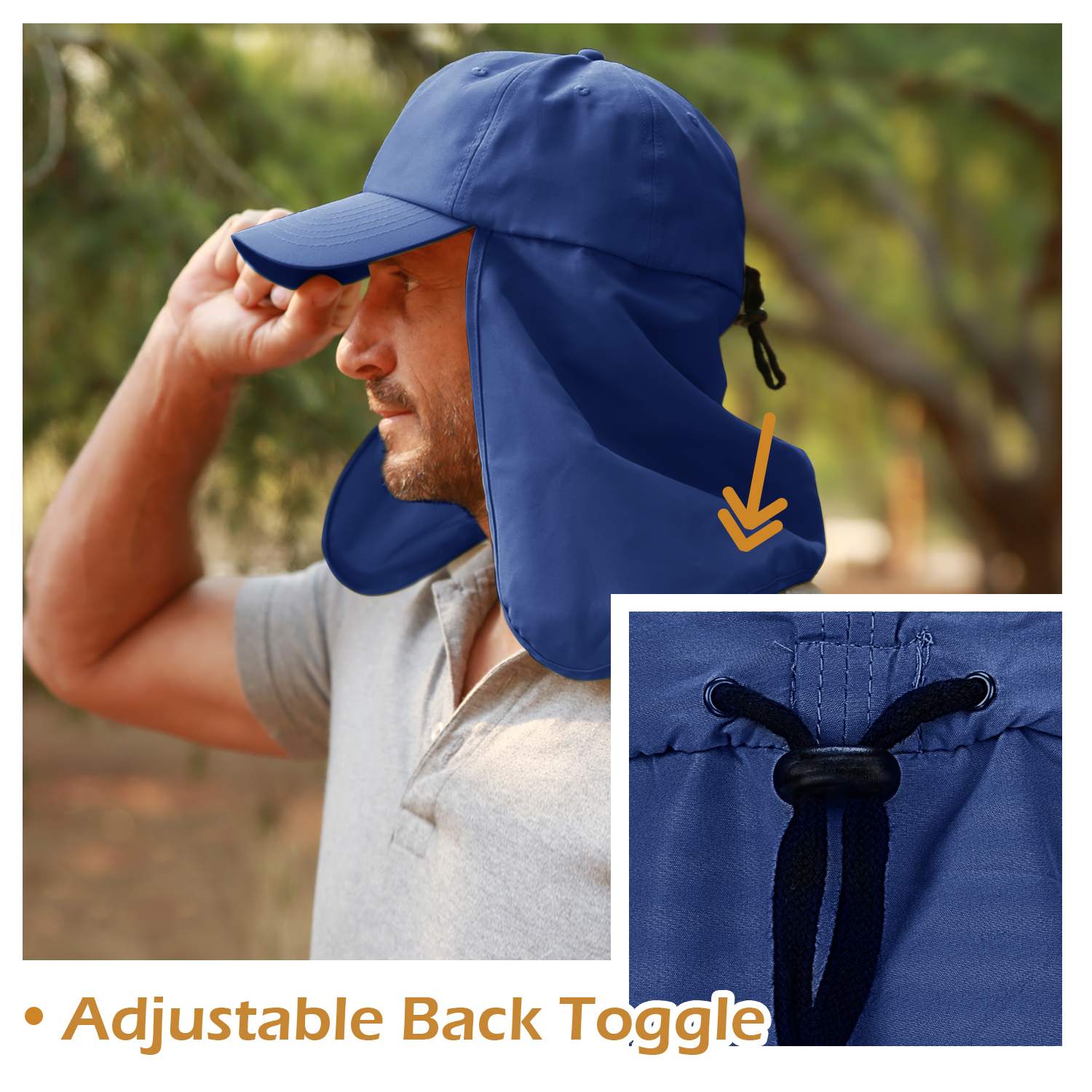 Solaris by Tirrinia Neck Flap Sun Hat with Wide Brim – Tirrinia Store