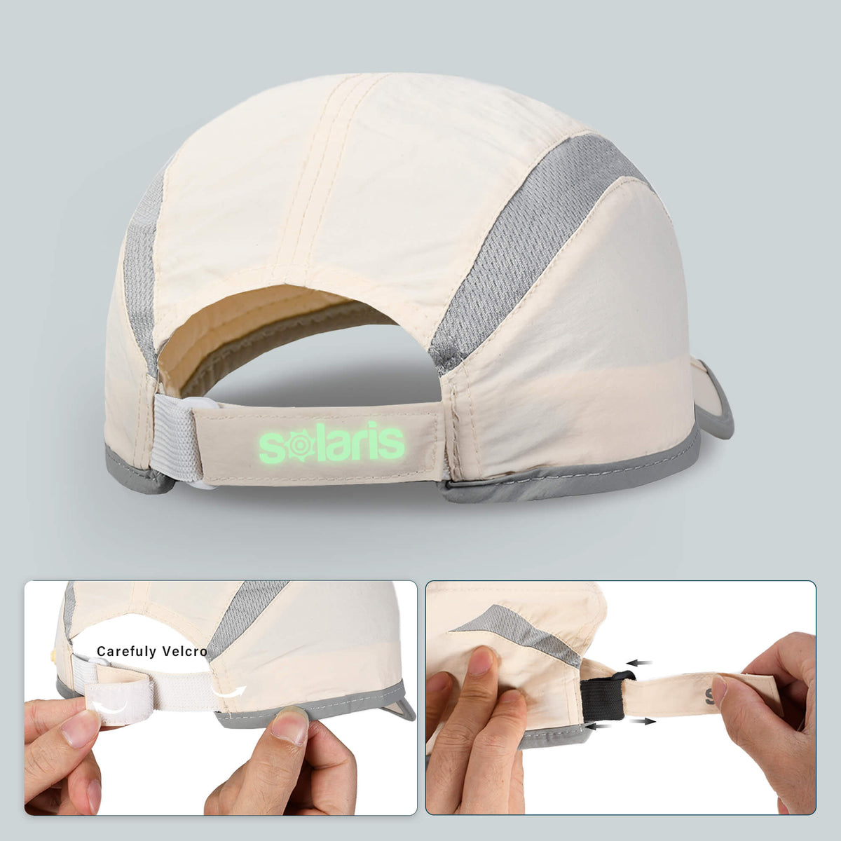 Solaris UPF 50+ Running Cap – Lightweight Foldable Sports Hat for Outdoor Training & Travel newarrivals style