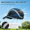 Solaris UPF 50+ Running Cap – Lightweight Foldable Sports Hat for Outdoor Training & Travel newarrivals style