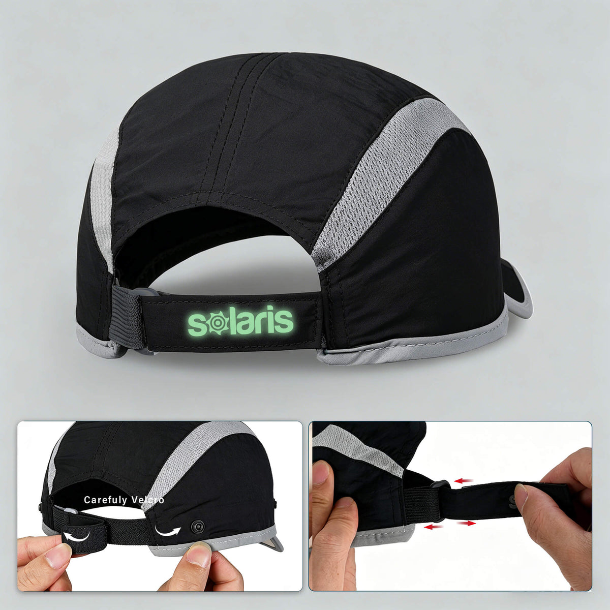Solaris UPF 50+ Running Cap – Lightweight Foldable Sports Hat for Outdoor Training & Travel newarrivals style
