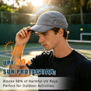 Solaris UPF 50+ Running Cap – Lightweight Foldable Sports Hat for Outdoor Training & Travel newarrivals style
