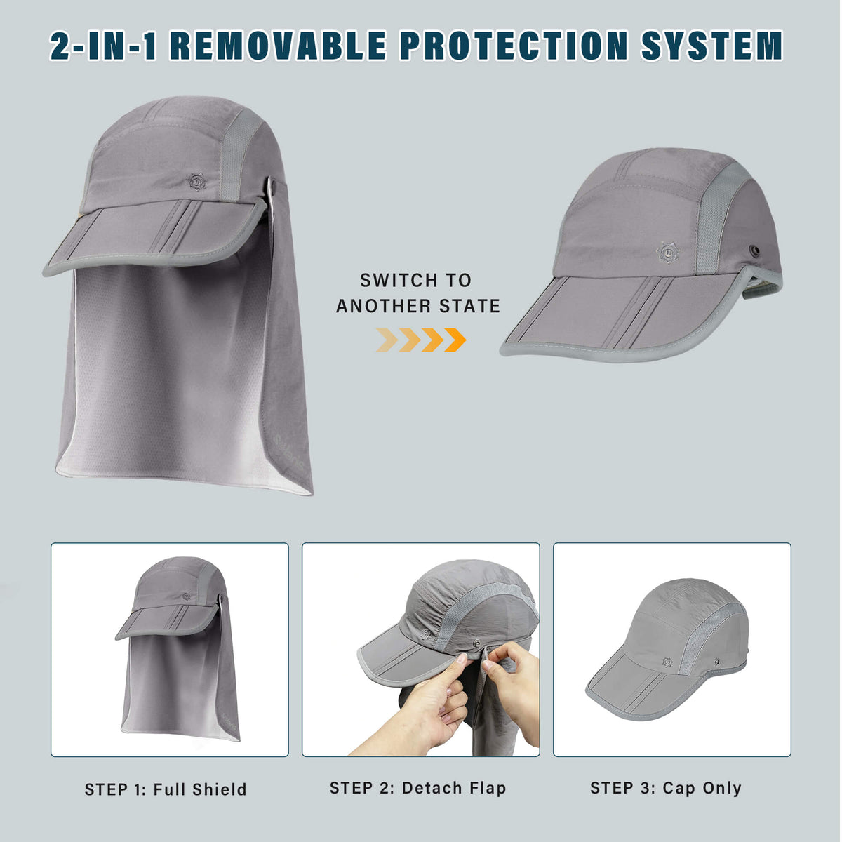 Solaris UPF 50+ Running Cap – Lightweight Foldable Breathable Sports Hat newarrivals style