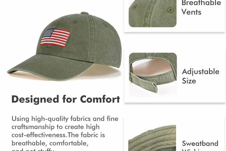 Tirrinia American Flag Baseball Cap newarrivals style