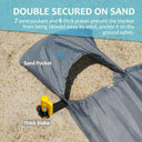 Extra Large Sandfree Beach Blanket front view