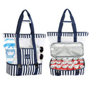 Tirrinia Mesh Beach Tote Cooler Bag