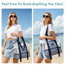 Tirrinia Mesh Beach Tote Cooler Bag