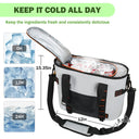 Tirrinia 20 Cans Insulated Soft Cooler Bag