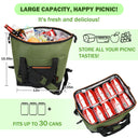 Tirrinia 30 Cans Insulated Soft Cooler Bag